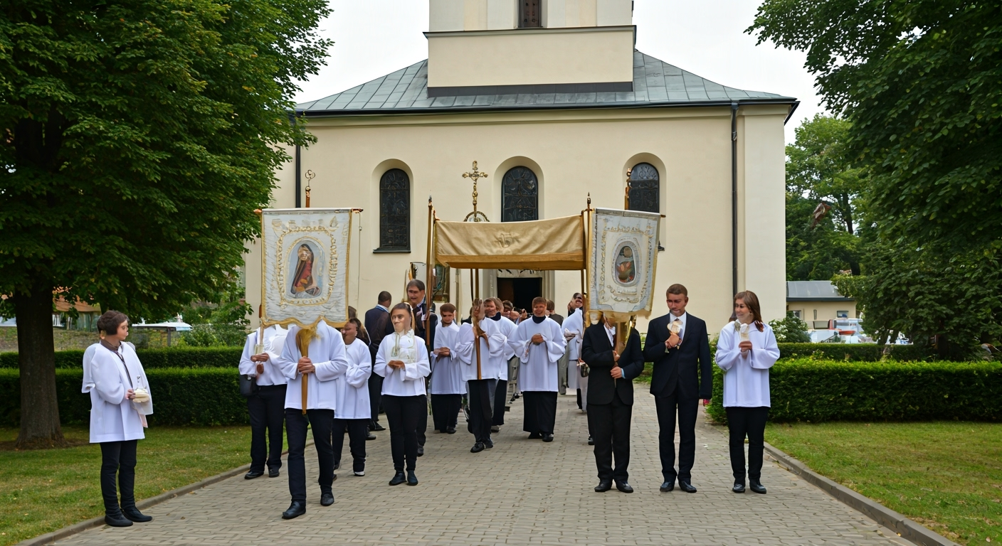 Parafia Najświętszej Maryi Panny Wspomożycielki Wiernych w Gomunicach - historia kościoła i całej parafii 2